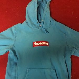 SUPREME BOX LOGO (BLUE)